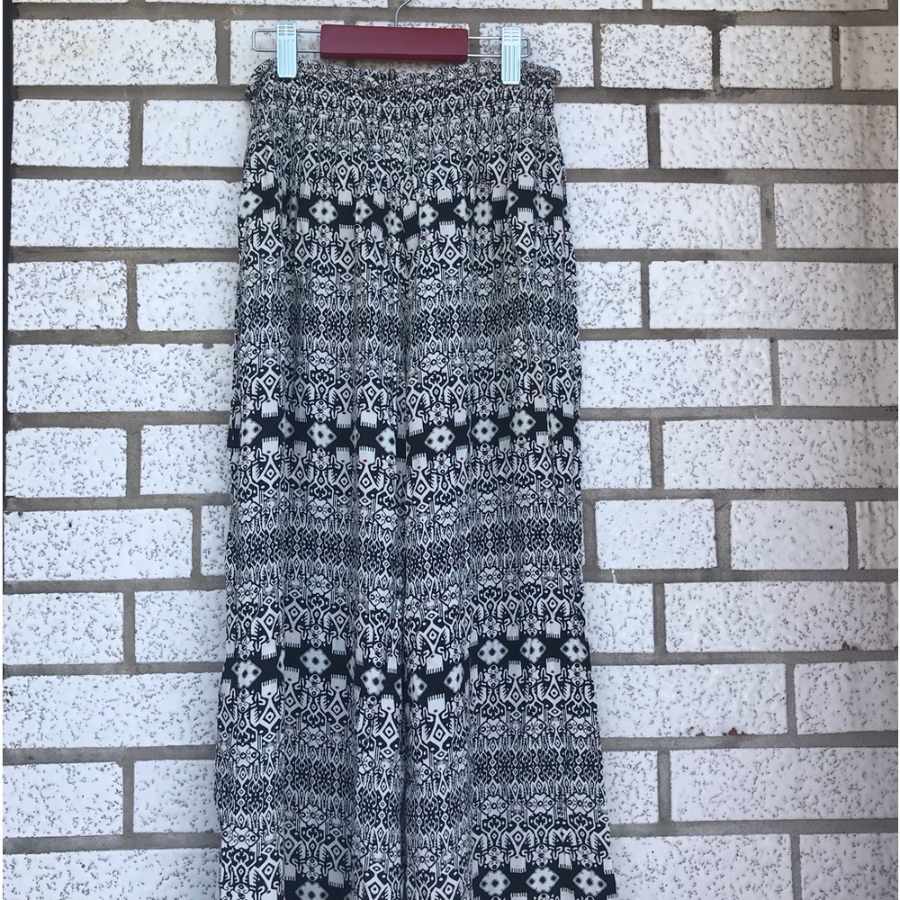 Harlow Boho Style High-Rise Wide-Leg Pant Size XS
